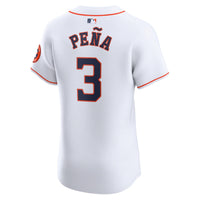 Jeremy Peña Houston Astros Baseball Jersey, White Elite Sportswear Jersey Shirt, Lightweight Breathable Athletic Jersey, Casual Gift for Men