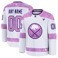 Buffalo Sabres Hockey Jersey, White Sportswear Jersey Shirt, Long Sleeve Hockey Sweater Jersey, Casual Gift for Men, Style 202532980