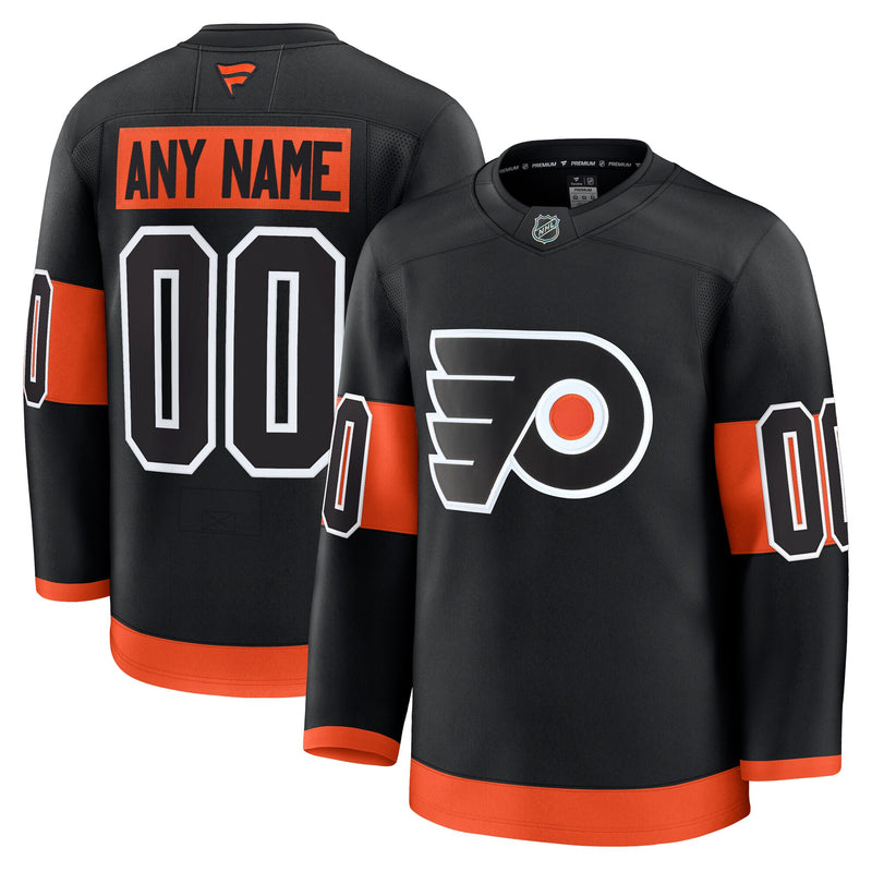 Philadelphia Flyers Hockey Jersey, Black Sportswear Jersey Shirt, Long Sleeve Hockey Sweater Jersey, Casual Gift for Men, Style 202055724