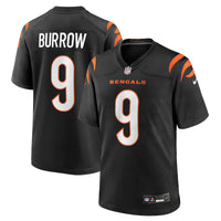 Joe Burrow Cincinnati Bengals Football Jersey, Black Game Sportswear Jersey Shirt, Lightweight Breathable Athletic Jersey, Casual Gift for Men