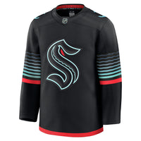 Seattle Kraken Hockey Jersey, Black Premium Sportswear Jersey Shirt, Long Sleeve Hockey Sweater Jersey, Casual Gift for Men, Style 203133873