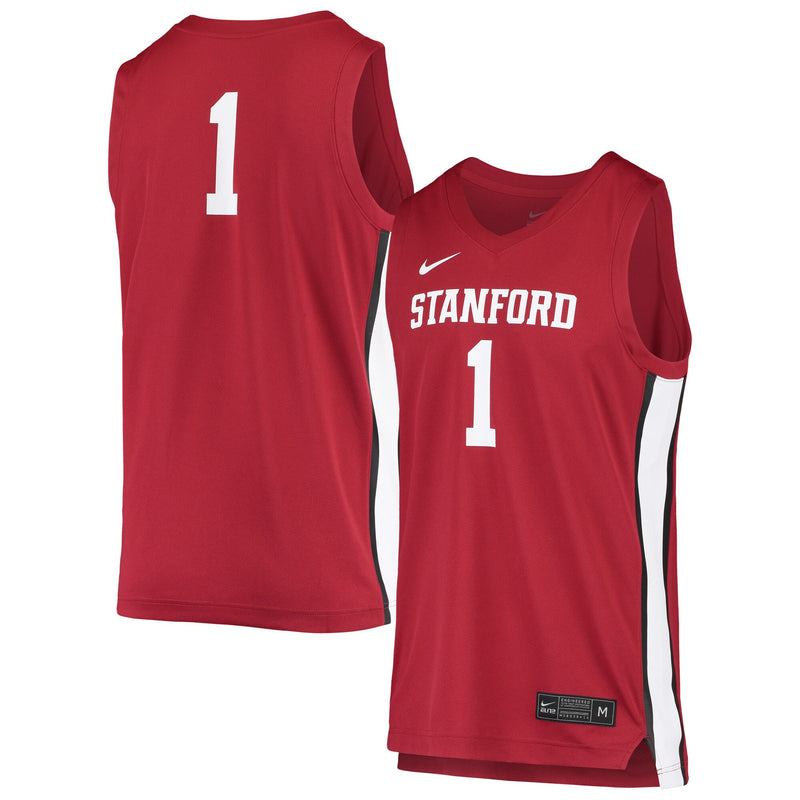 Stanford Cardinal Basketball Jersey, Replica Sportswear Jersey Shirt, Sleeveless Athletic Tank Jersey, Casual Gift for Men
