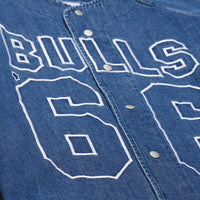 Chicago Bulls Baseball Jersey, Blue Sportswear Jersey Shirt, Lightweight Breathable Athletic Jersey, Casual Gift for Men