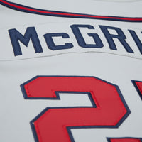 Fred McGriff Atlanta Braves Baseball Jersey, Gray Authentic Sportswear Jersey Shirt, Lightweight Breathable Athletic Jersey, Casual Gift for Men
