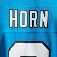Jaycee Horn Carolina Panthers Football Jersey, Blue Game Sportswear Jersey Shirt, Lightweight Breathable Athletic Jersey, Casual Gift for Men
