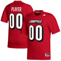 Louisville Cardinals Football Jersey, Red Sportswear Jersey Shirt, Lightweight Breathable Athletic Jersey, Casual Gift for Men, Style 200464410