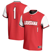 Louisiana Ragin' Cajuns Softball Jersey, Cardinal Sportswear Jersey Shirt, Lightweight Breathable Athletic Jersey, Casual Gift for Men