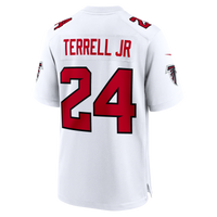 A.J. Terrell Atlanta Falcons Football Jersey, White Game Sportswear Jersey Shirt, Lightweight Breathable Athletic Jersey, Casual Gift for Men