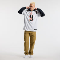 Joe Burrow Cincinnati Bengals Football Jersey, White Game Sportswear Jersey Shirt, Lightweight Breathable Athletic Jersey, Casual Gift for Men