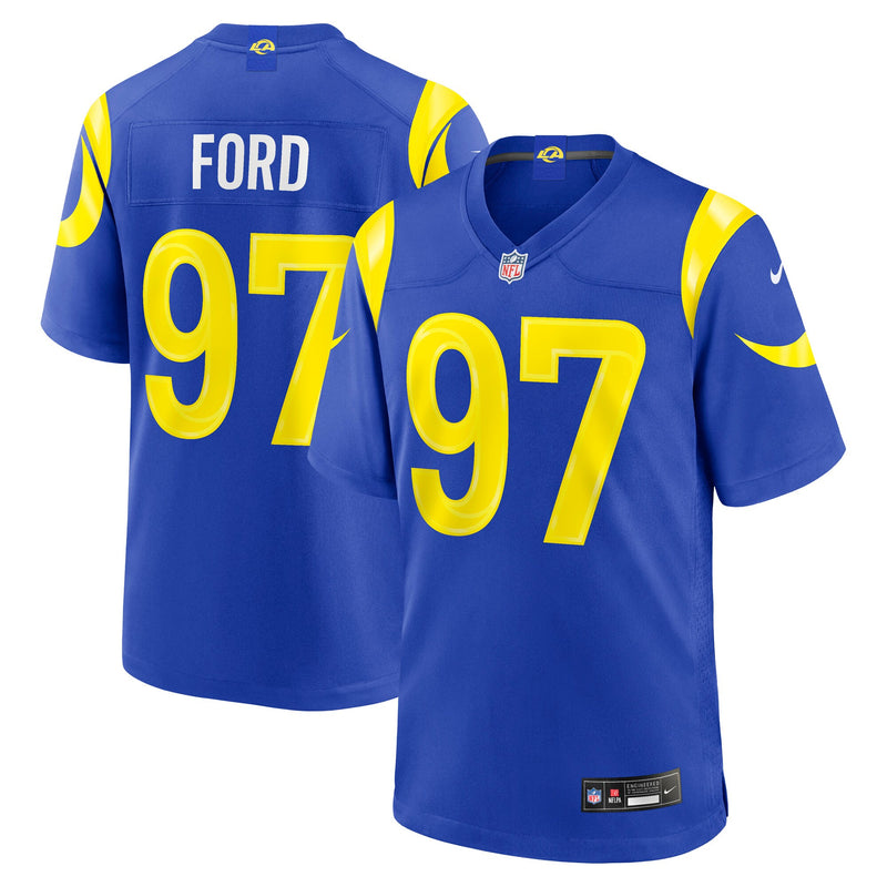 Poona Ford Los Angeles Rams Football Jersey, Sportswear Jersey Shirt, Lightweight Athletic Jersey, Casual Gift for Men, Style 204505591