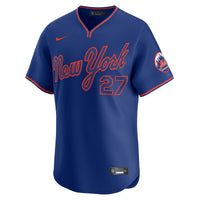 Mark Vientos New York Mets Baseball Jersey, Royal Limited Sportswear Jersey Shirt, Lightweight Breathable Athletic Jersey, Casual Gift for Men