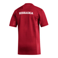 Nebraska Huskers Football Jersey, Scarlet Replica Sportswear Jersey Shirt, Lightweight Breathable Athletic Jersey, Casual Gift for Men