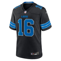 Jared Goff Detroit Lions Football Jersey, Black Game Sportswear Jersey Shirt, Lightweight Breathable Athletic Jersey, Casual Gift for Men