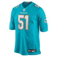 David Long Jr. Miami Dolphins Football Jersey, Aqua Game Sportswear Jersey Shirt, Lightweight Breathable Athletic Jersey, Casual Gift for Men