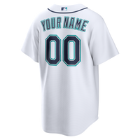 Seattle Mariners Baseball Jersey, White Replica Home Sportswear Jersey Shirt, Lightweight Breathable Athletic Jersey, Casual Gift for Men