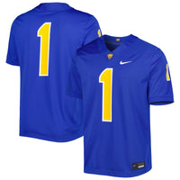Pitt Panthers Football Jersey, Royal Sportswear Jersey Shirt, Lightweight Breathable Athletic Jersey, Casual Gift for Men, Style 4993479