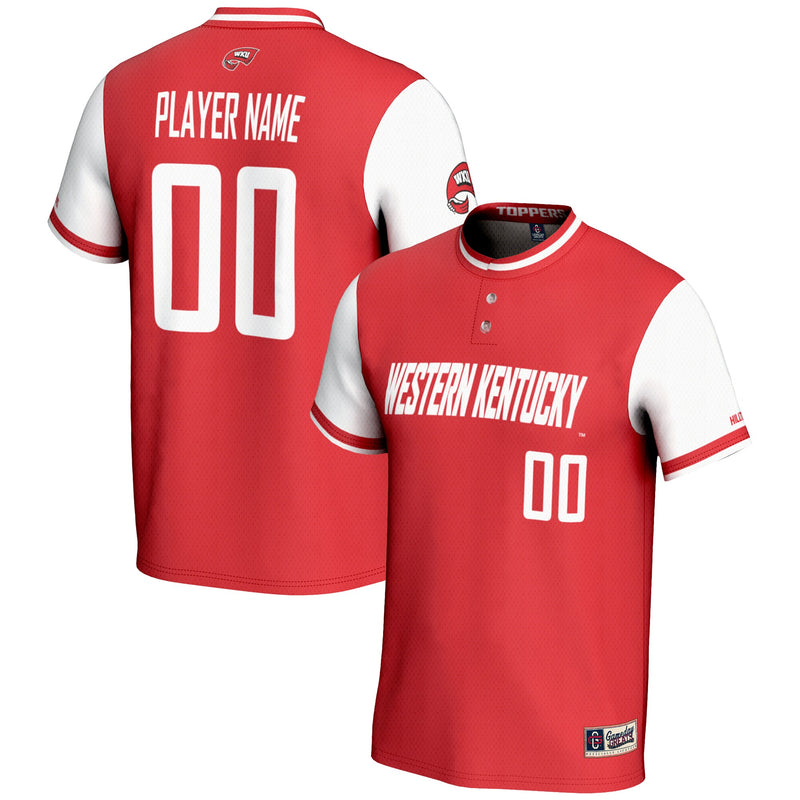 Western Kentucky Hilltoppers Softball Jersey, Sportswear Jersey Shirt, Lightweight Athletic Jersey, Casual Gift for Men, Style 200139075