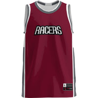 Northwestern Ohio Racers Basketball Jersey, Burgundy Lightweight Sportswear Jersey Shirt, Sleeveless Athletic Tank Jersey, Casual Gift for Men