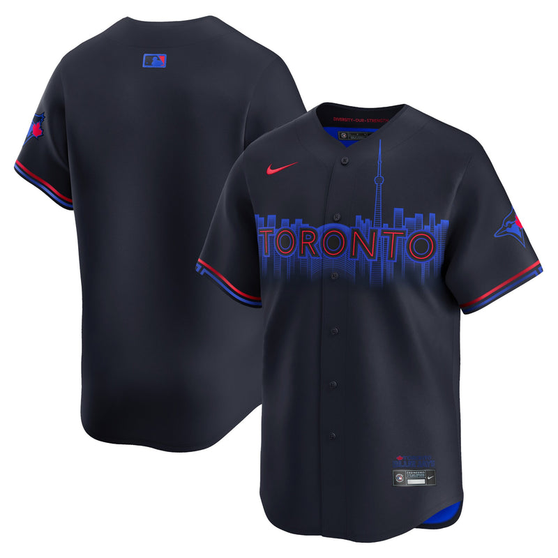 Toronto Blue Jays Baseball Jersey, Navy Limited Sportswear Jersey Shirt, Lightweight Breathable Athletic Jersey, Casual Gift for Men