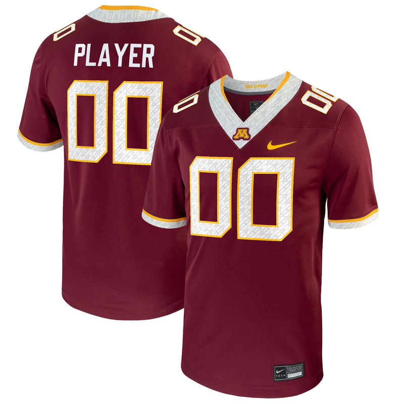 Minnesota Golden Gophers Football Jersey, Maroon Replica Sportswear Jersey Shirt, Lightweight Breathable Athletic Jersey, Casual Gift for Men