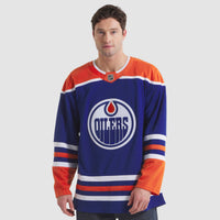 Edmonton Oilers Hockey Jersey, Royal Premium Sportswear Jersey Shirt, Long Sleeve Hockey Sweater Jersey, Casual Gift for Men, Style 202015690
