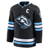 Clayton Keller Utah Mammoth Hockey Jersey, Black Premium Home Sportswear Jersey Shirt, Long Sleeve Hockey Sweater Jersey, Casual Gift for Men