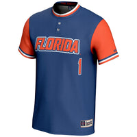 Florida Gators Softball Jersey, Royal Sportswear Jersey Shirt, Lightweight Breathable Athletic Jersey, Casual Gift for Men, Style 200119488
