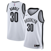 Julius Randle Brooklyn Nets Basketball Jersey, White Swingman Sportswear Jersey Shirt, Sleeveless Athletic Tank Jersey, Casual Gift for Men