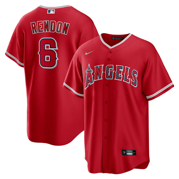 Los Angeles Angels Anthony Rendon Red Alternate Replica Player Name Jersey