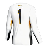 Missouri Tigers Volleyball Jersey, White Sportswear Jersey Shirt, Lightweight Breathable Athletic Jersey, Casual Gift for Men, Style 200672581