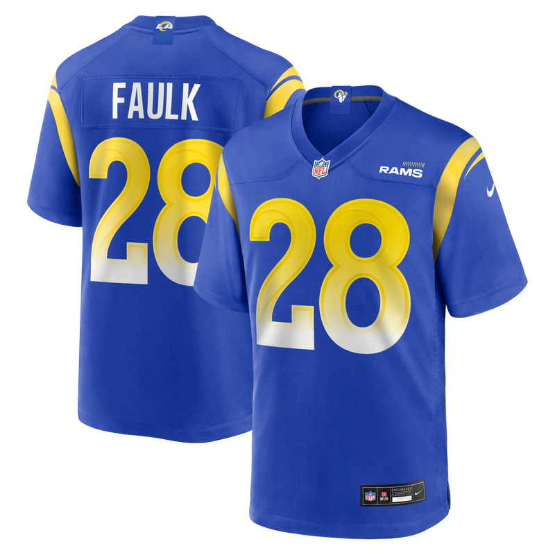 Marshall Faulk Los Angeles Rams Football Jersey, Royal Game Sportswear Jersey Shirt, Lightweight Breathable Athletic Jersey, Casual Gift for Men