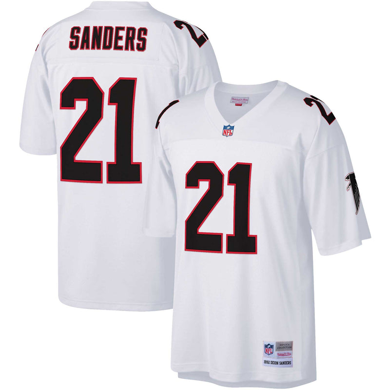 Deion Sanders Atlanta Falcons Football Jersey, Sportswear Jersey Shirt, Lightweight Athletic Jersey, Casual Gift for Men, Style 4995068