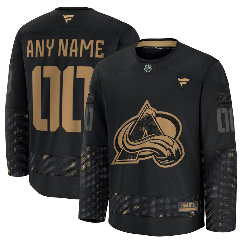 Colorado Avalanche Hockey Jersey, Black Sportswear Jersey Shirt, Long Sleeve Hockey Sweater Jersey, Casual Gift for Men, Style 202533003
