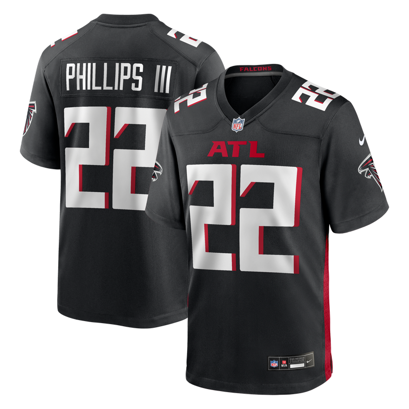 Clark Phillips III Atlanta Falcons Football Jersey, Black Sportswear Jersey Shirt, Lightweight Breathable Athletic Jersey, Casual Gift for Men