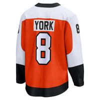 Cam York Philadelphia Flyers Hockey Jersey, Orange Breakaway Sportswear Jersey Shirt, Long Sleeve Hockey Sweater Jersey, Casual Gift for Men