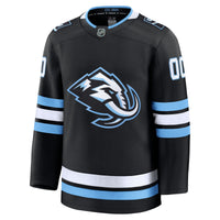 Utah Mammoth Hockey Jersey, Black Premium Home Sportswear Jersey Shirt, Long Sleeve Hockey Sweater Jersey, Casual Gift for Men, Style 203133910
