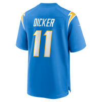 Cameron Dicker Los Angeles Chargers Football Jersey, Powder Sportswear Jersey Shirt, Lightweight Breathable Athletic Jersey, Casual Gift for Men