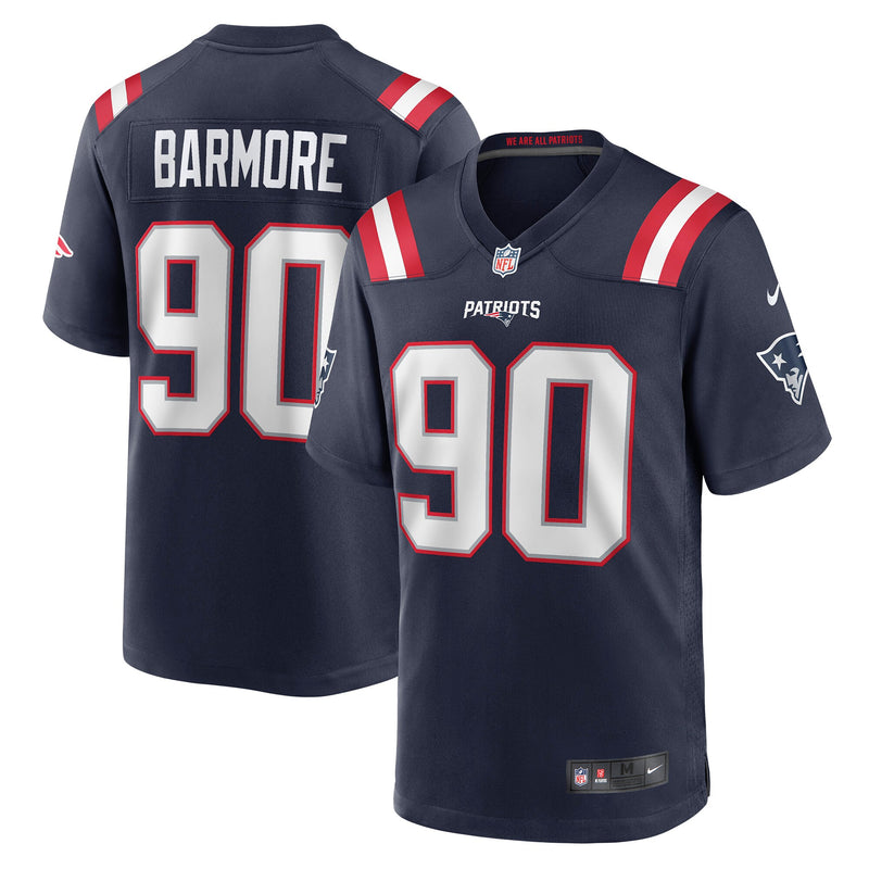Christian Barmore New England Patriots Football Jersey, Sportswear Jersey Shirt, Lightweight Breathable Athletic Jersey, Casual Gift for Men