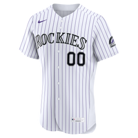 Colorado Rockies Baseball Jersey, White Authentic Home Sportswear Jersey Shirt, Lightweight Breathable Athletic Jersey, Casual Gift for Men