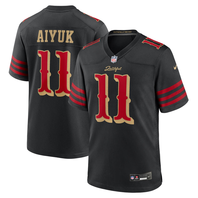 Brandon Aiyuk San Francisco 49ers Football Jersey, Black Sportswear Jersey Shirt, Lightweight Breathable Athletic Jersey, Casual Gift for Men