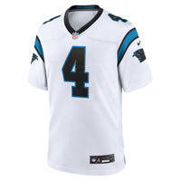 Tetairoa McMillan Carolina Panthers Football Jersey, White Sportswear Jersey Shirt, Lightweight Breathable Athletic Jersey, Casual Gift for Men