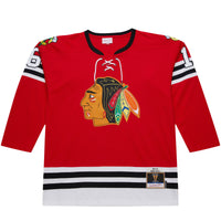 Bobby Hull Chicago Blackhawks Hockey Jersey, Scarlet Sportswear Jersey Shirt, Long Sleeve Hockey Sweater Jersey, Casual Gift for Men
