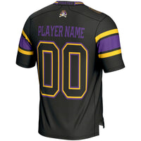 ECU Pirates Football Jersey, Black Sportswear Jersey Shirt, Lightweight Breathable Athletic Jersey, Casual Gift for Men