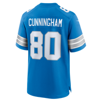 Malik Cunningham Detroit Lions Football Jersey, Blue Game Sportswear Jersey Shirt, Lightweight Breathable Athletic Jersey, Casual Gift for Men