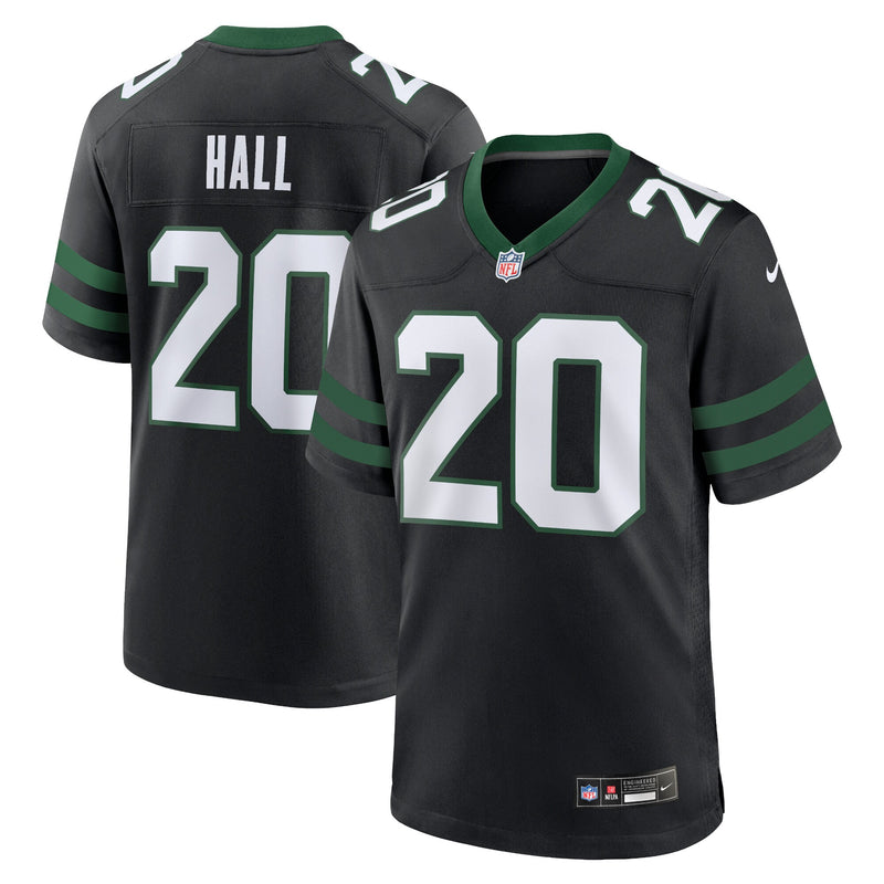 Breece Hall New York Jets Football Jersey, Black Game Sportswear Jersey Shirt, Lightweight Breathable Athletic Jersey, Casual Gift for Men