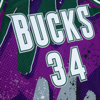 Milwaukee Bucks Basketball Jersey, Purple Swingman Sportswear Jersey Shirt, Sleeveless Athletic Tank Jersey, Casual Gift for Men