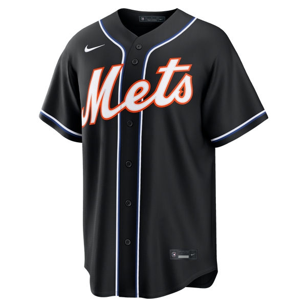 New York Mets Juan Soto Fashion Replica Black Out Jersey
