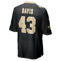 Michael Davis New Orleans Saints Football Jersey, Black Sportswear Jersey Shirt, Lightweight Breathable Athletic Jersey, Casual Gift for Men
