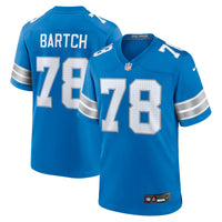 Ben Bartch Detroit Lions Football Jersey, Blue Game Sportswear Jersey Shirt, Lightweight Breathable Athletic Jersey, Casual Gift for Men