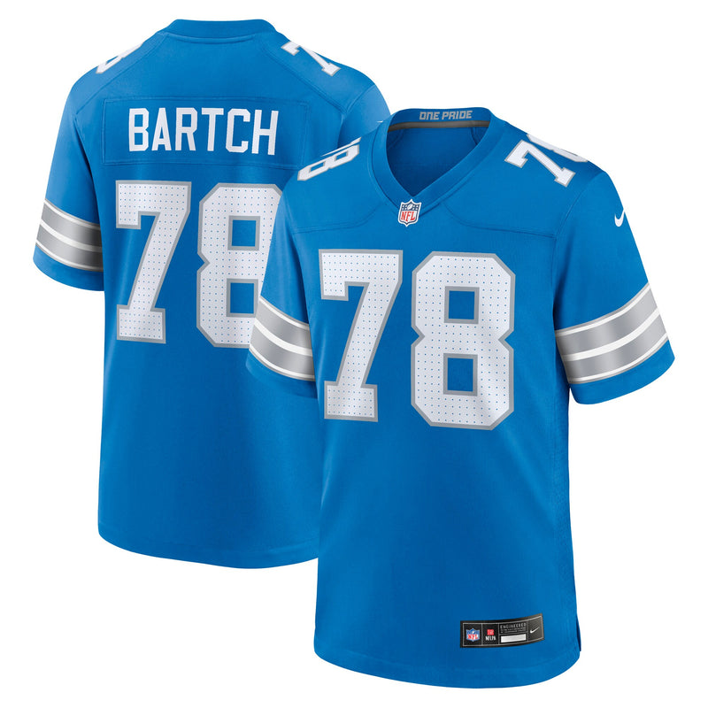 Ben Bartch Detroit Lions Football Jersey, Blue Game Sportswear Jersey Shirt, Lightweight Breathable Athletic Jersey, Casual Gift for Men